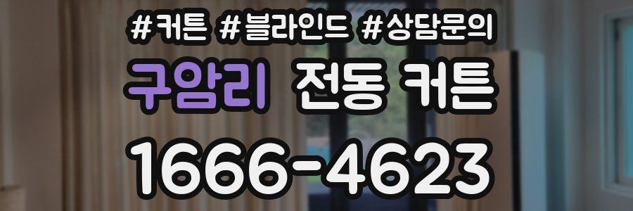 구암리 전동 커튼