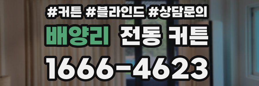 배양리 전동 커튼