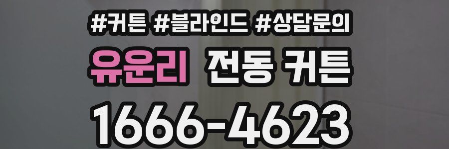 유운리 전동 커튼