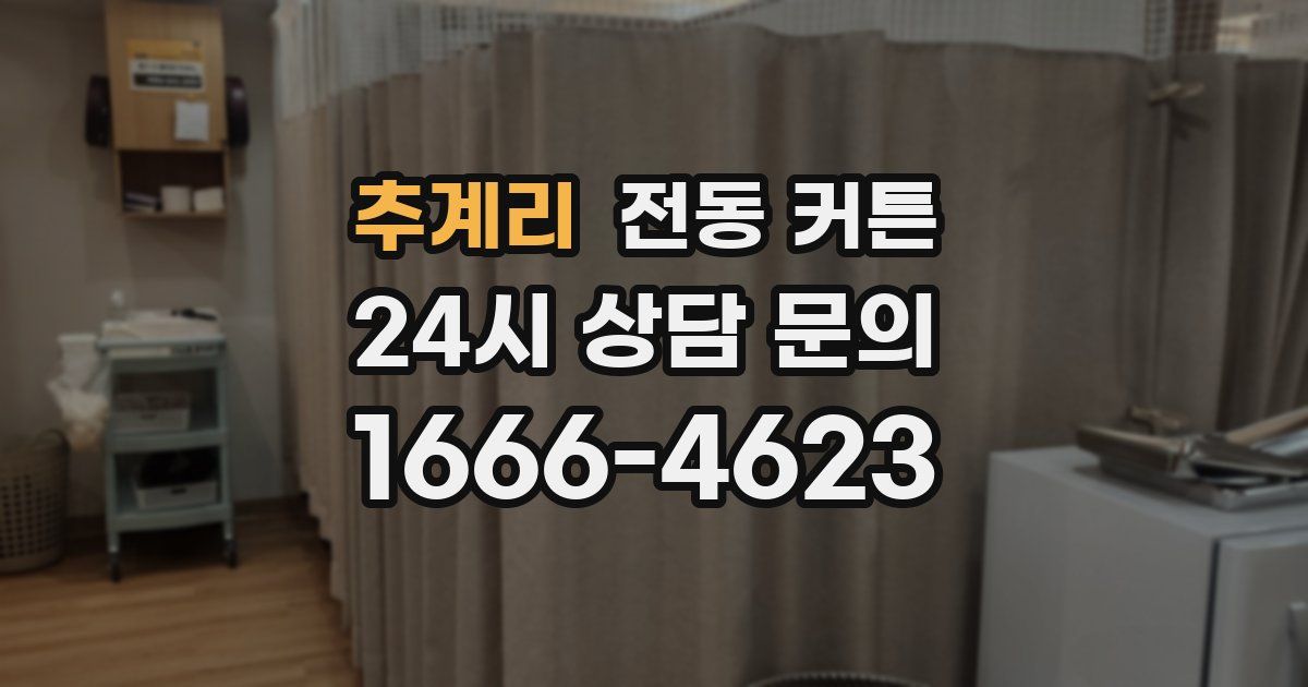 추계리 전동 커튼
