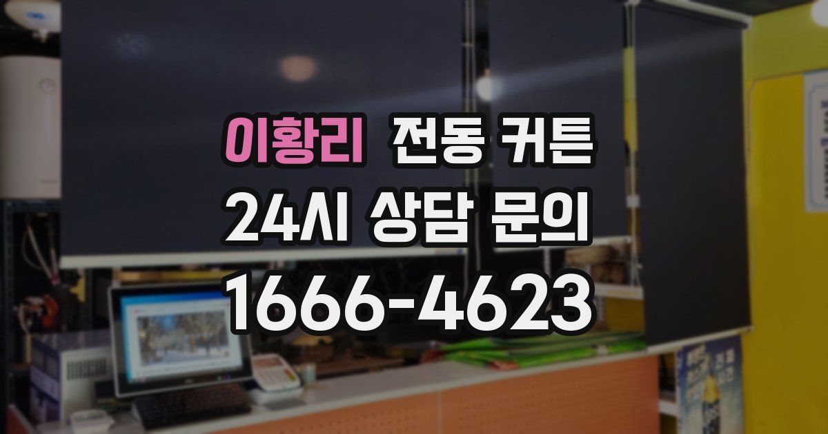 이황리 전동 커튼
