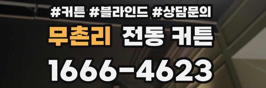 무촌리 전동 커튼