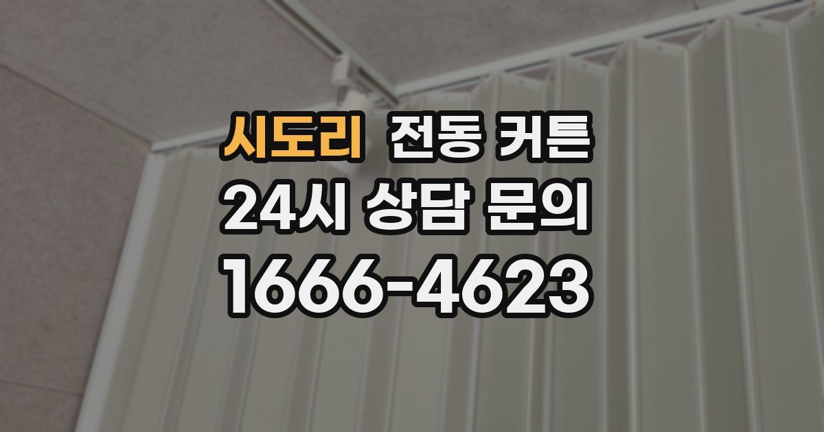 시도리 전동 커튼