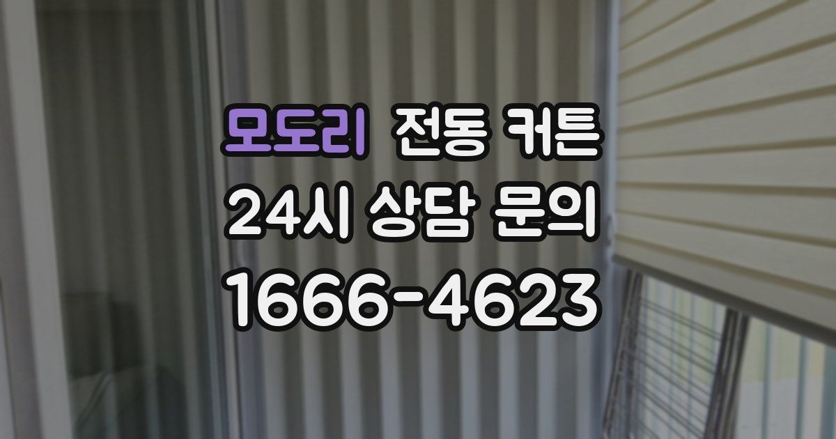 모도리 전동 커튼