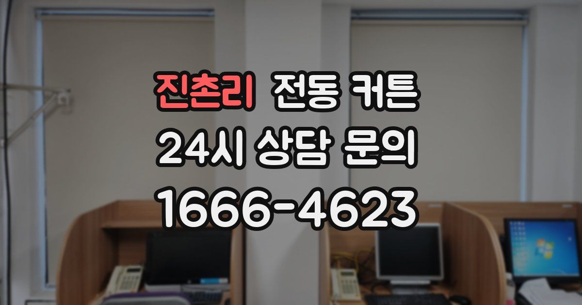 진촌리 전동 커튼