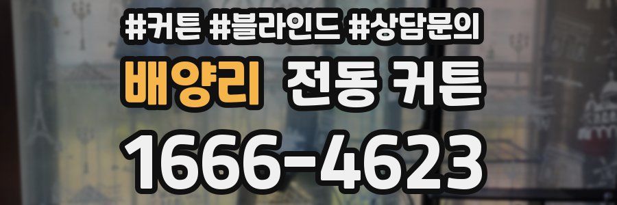 배양리 전동 커튼