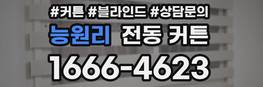 능원리 전동 커튼