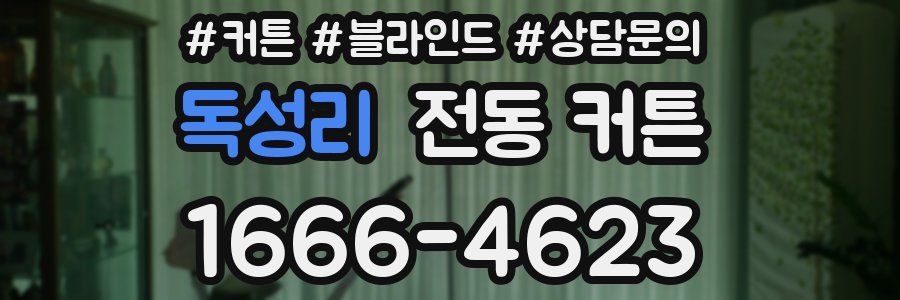 독성리 전동 커튼