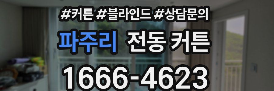 파주리 전동 커튼