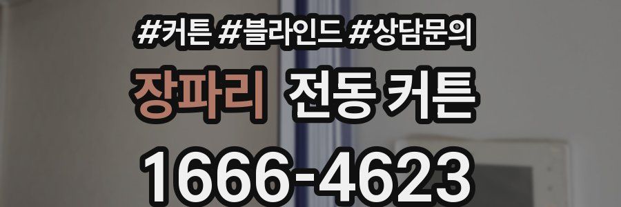 장파리 전동 커튼