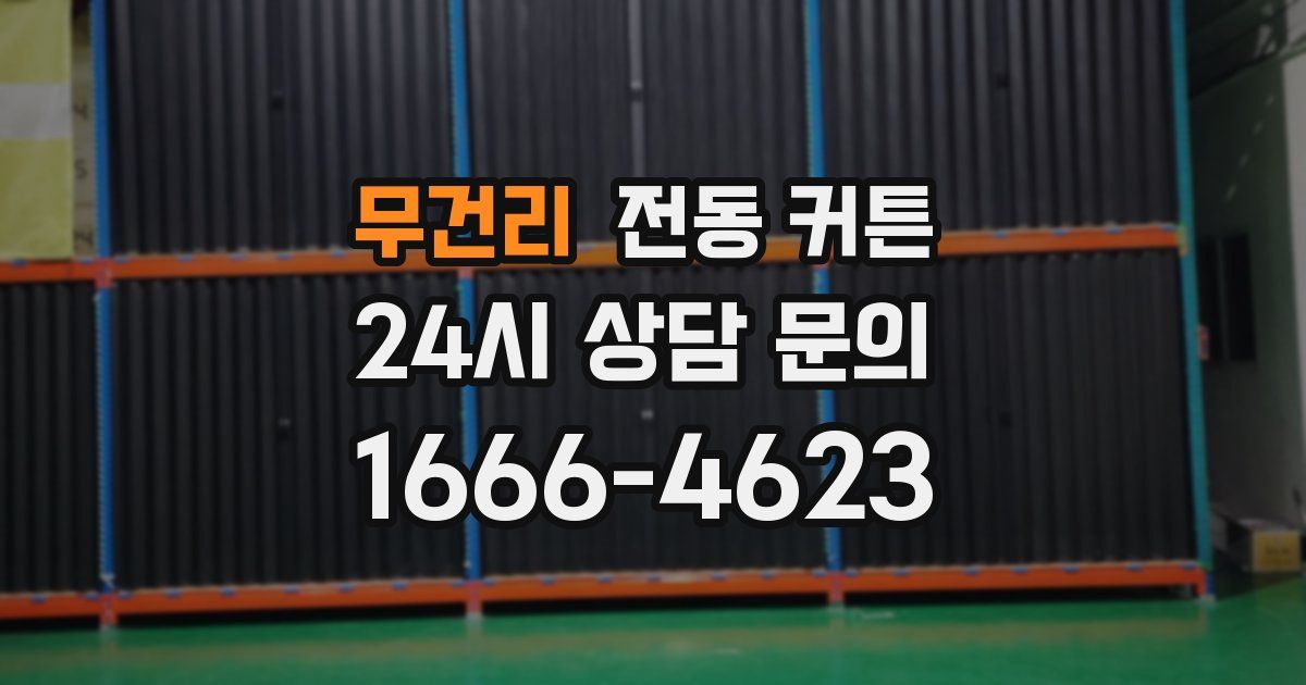 무건리 전동 커튼