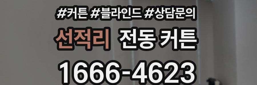 선적리 전동 커튼