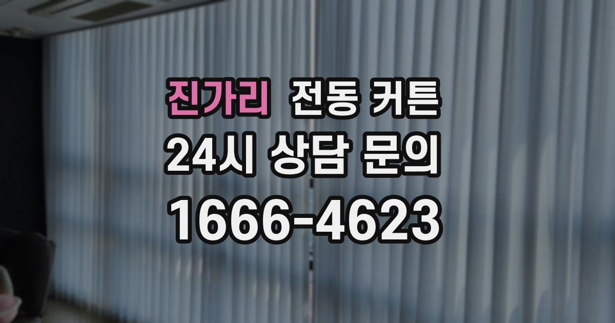 진가리 전동 커튼