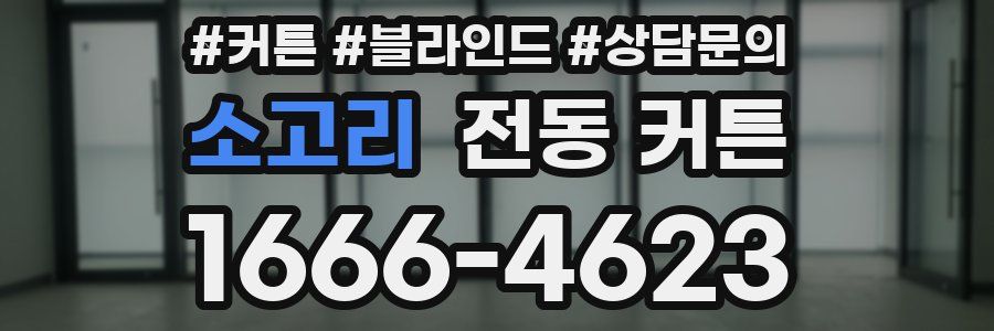 소고리 전동 커튼