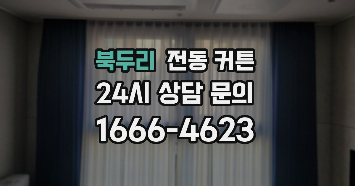 북두리 전동 커튼