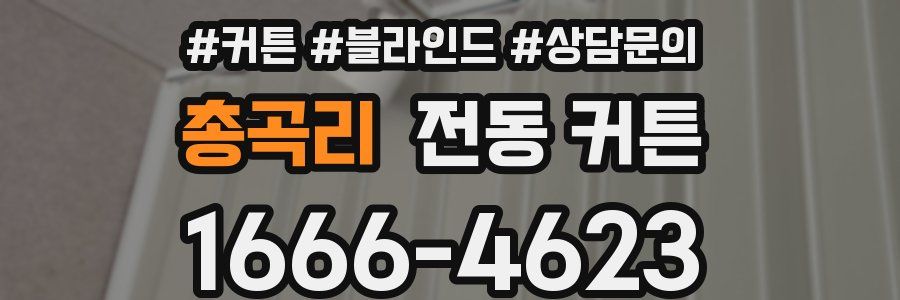 총곡리 전동 커튼