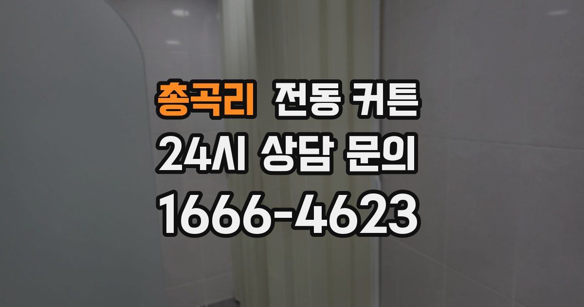 총곡리 전동 커튼