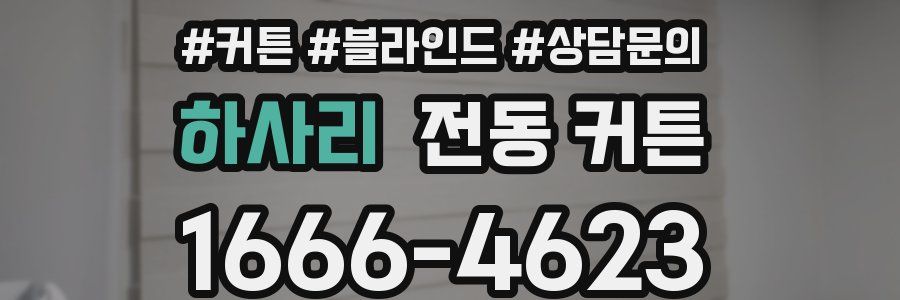 하사리 전동 커튼