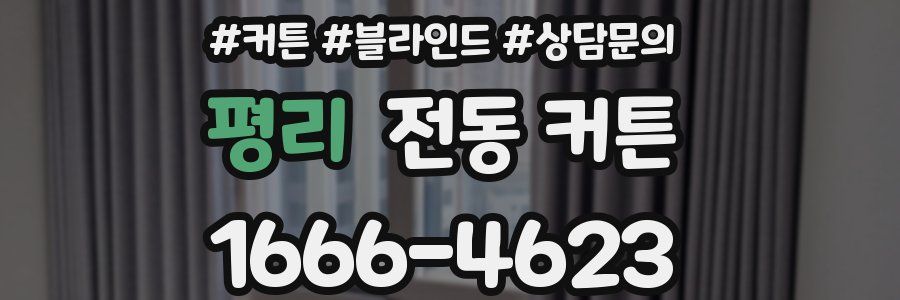 평리 전동 커튼
