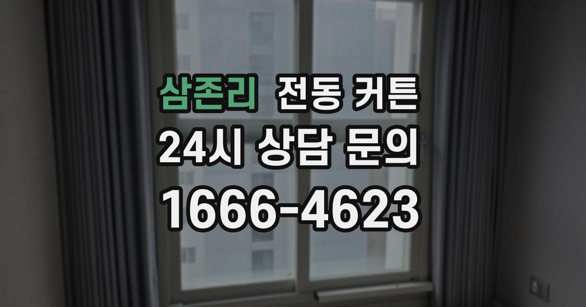 삼존리 전동 커튼