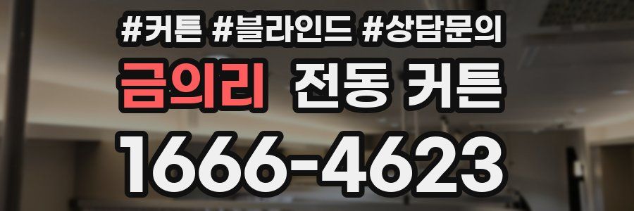 금의리 전동 커튼