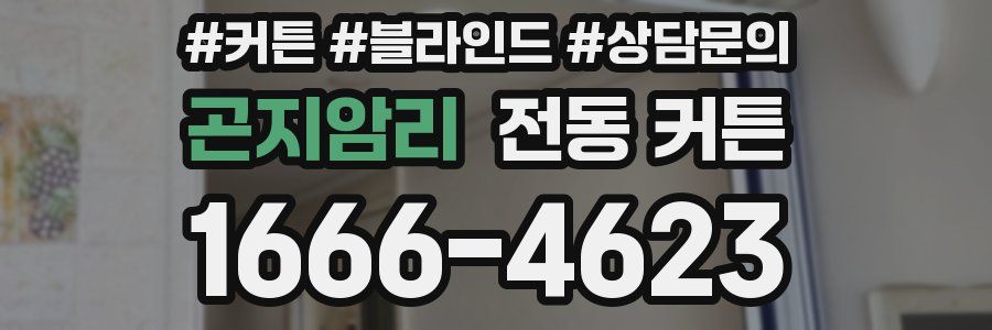 곤지암리 전동 커튼
