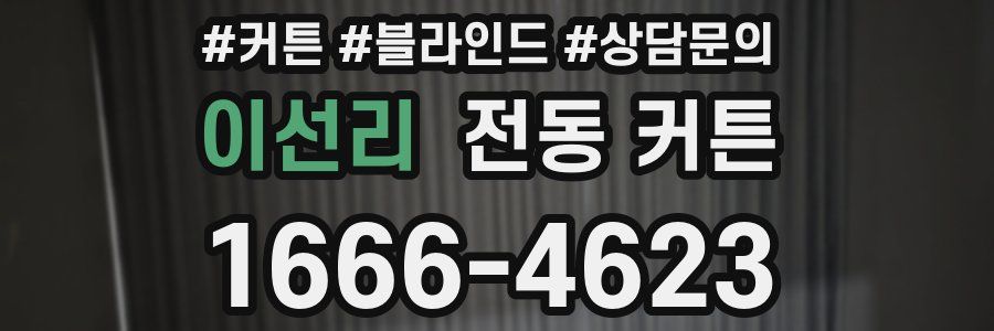 이선리 전동 커튼