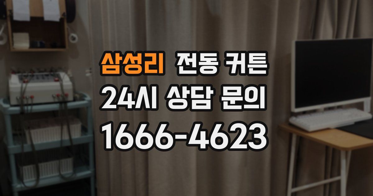 삼성리 전동 커튼