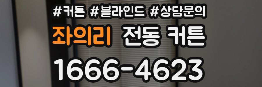 좌의리 전동 커튼