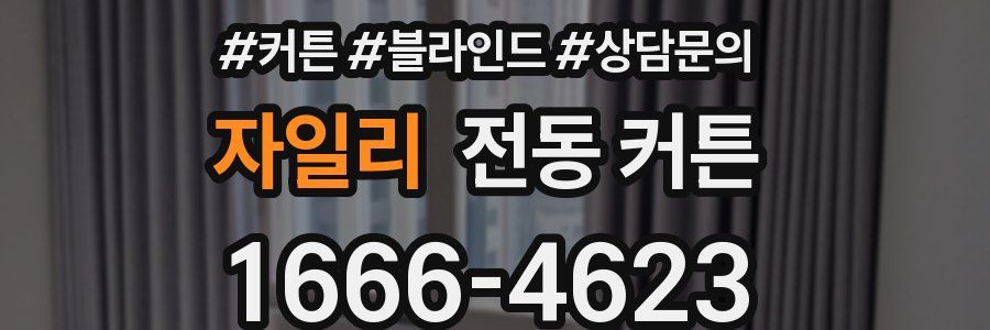 자일리 전동 커튼