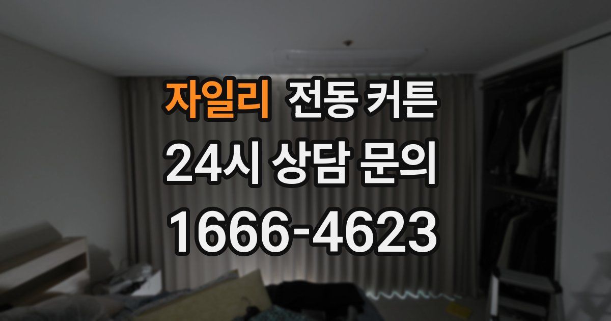 자일리 전동 커튼