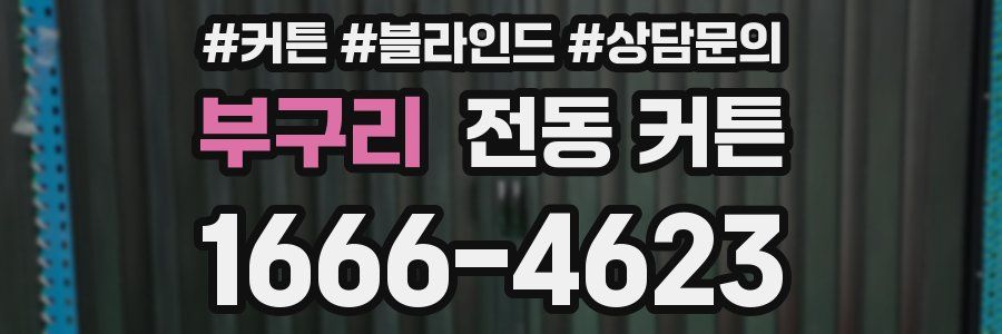 부구리 전동 커튼