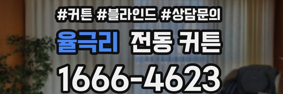율극리 전동 커튼