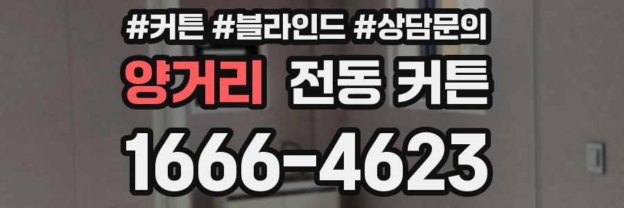 양거리 전동 커튼