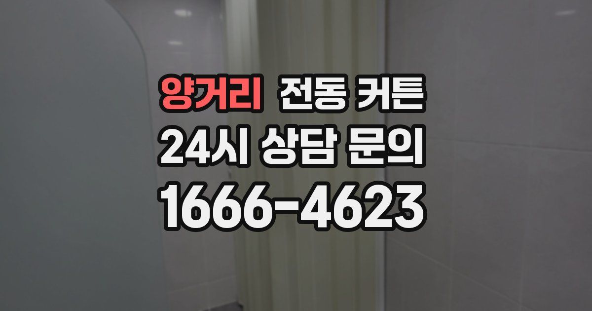 양거리 전동 커튼