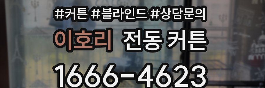 이호리 전동 커튼
