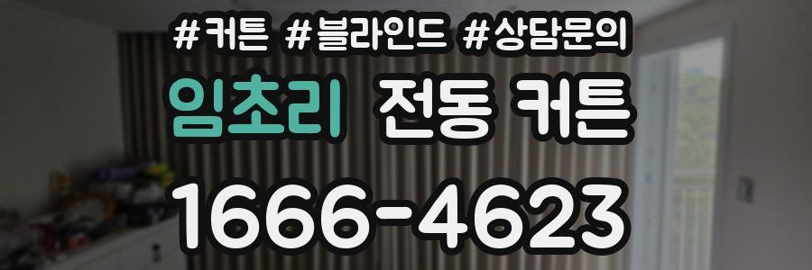 임초리 전동 커튼
