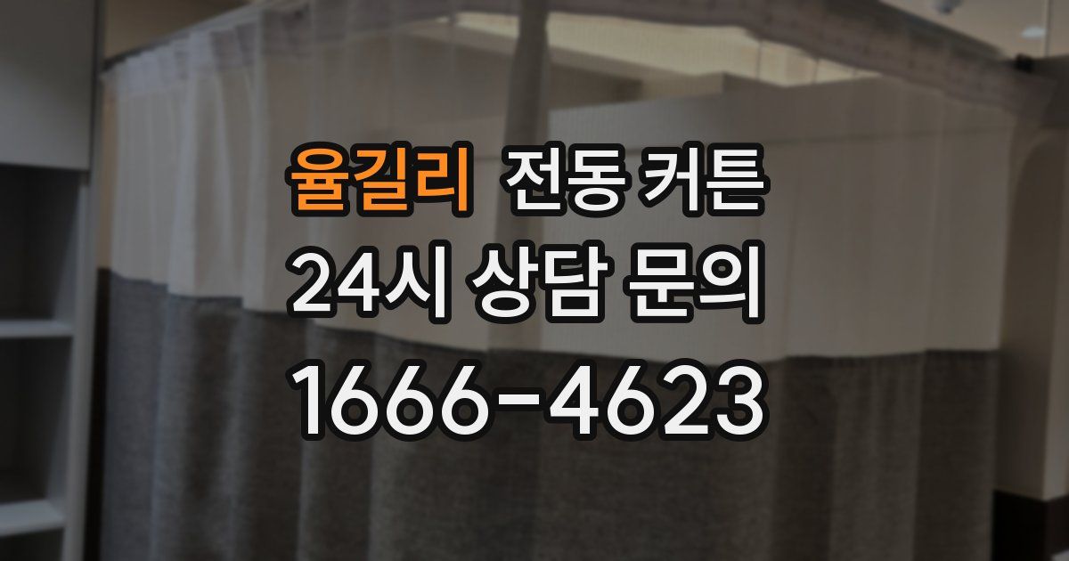 율길리 전동 커튼