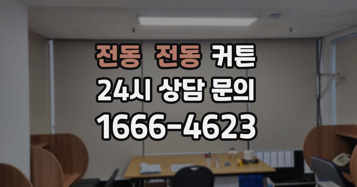 전동 전동 커튼