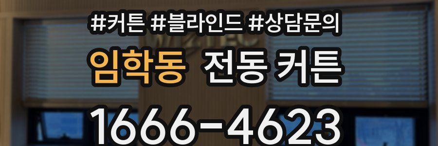 임학동 전동 커튼