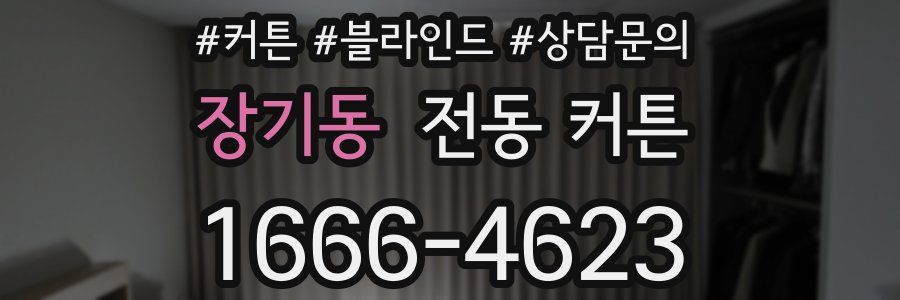 장기동 전동 커튼