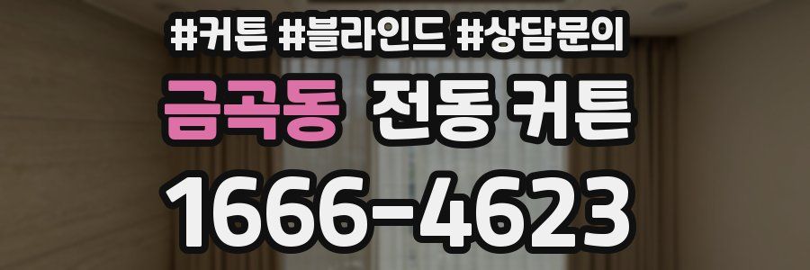 금곡동 전동 커튼