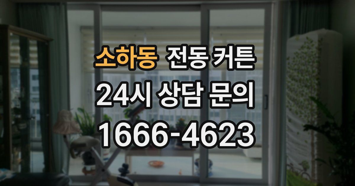 소하동 전동 커튼