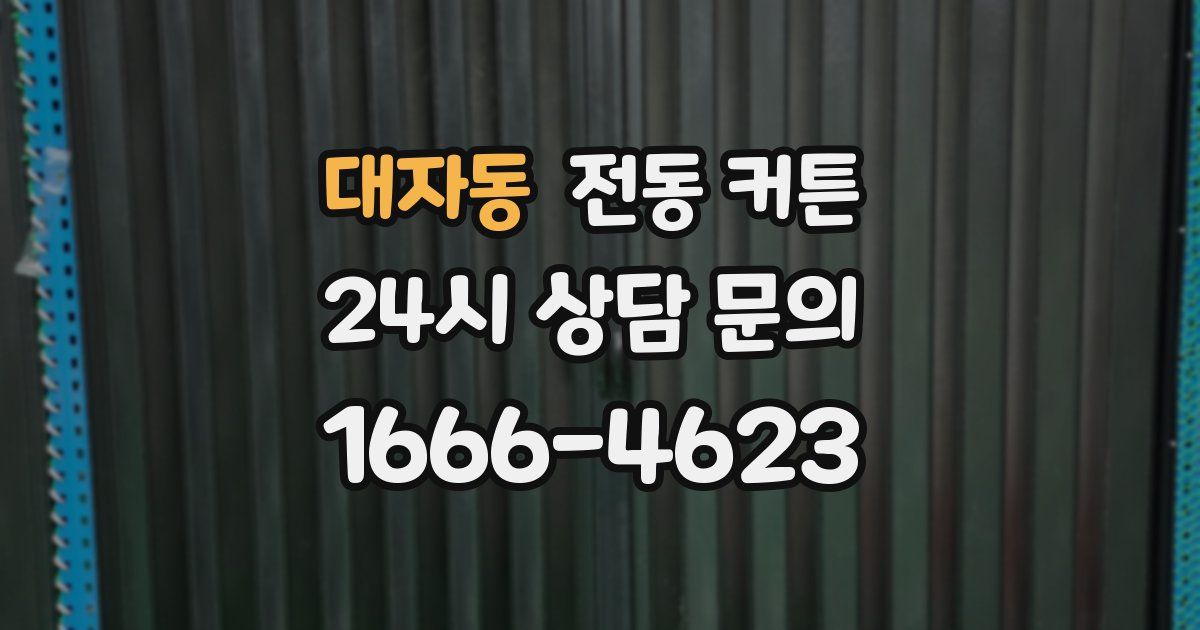 대자동 전동 커튼