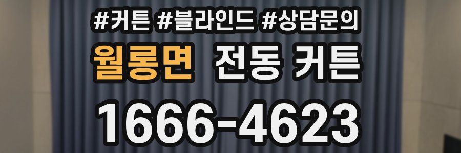 월롱면 전동 커튼