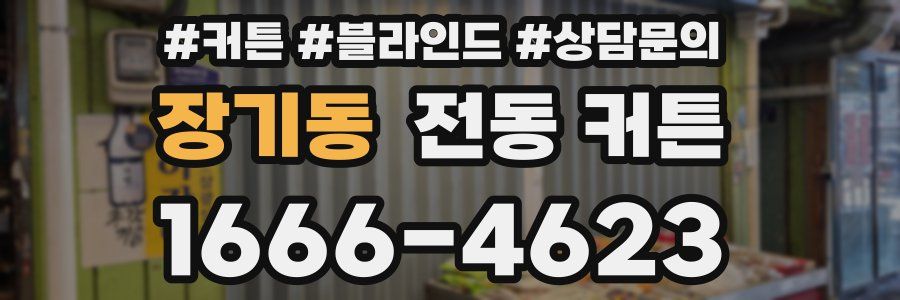 장기동 전동 커튼