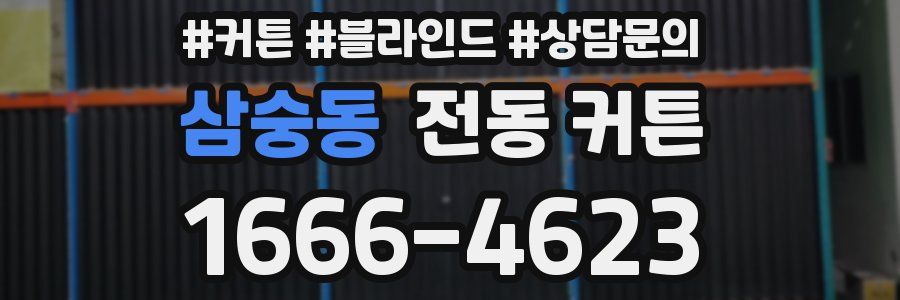 삼숭동 전동 커튼