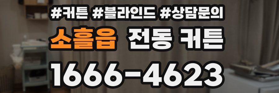 소흘읍 전동 커튼