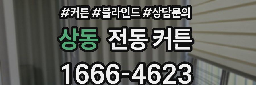 상동 전동 커튼