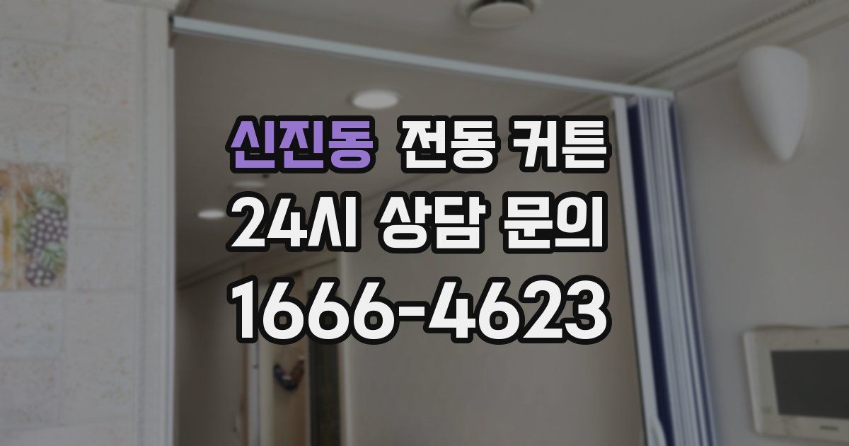 신진동 전동 커튼